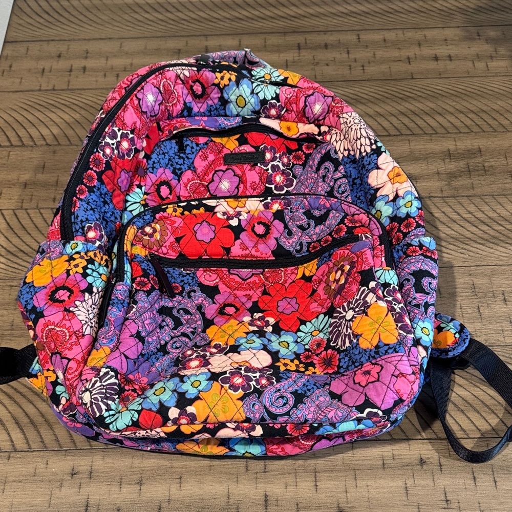 Vera Bradley Multicolor Floral Backpack